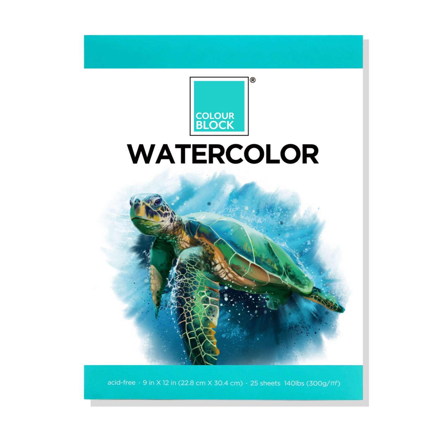 【COLOUR BLOCK】厚磅水彩本25頁