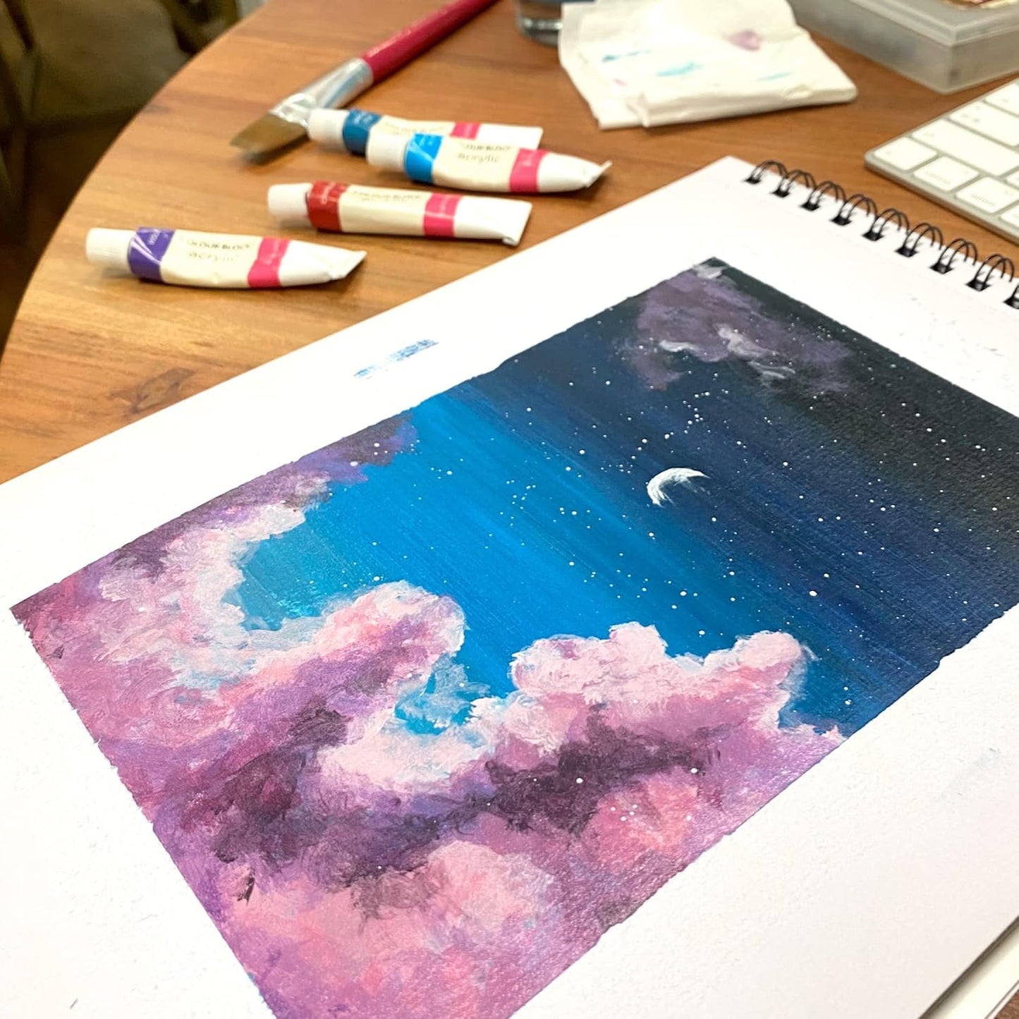 【COLOUR BLOCK】壓克力(丙烯)專用畫本|9 x 12 吋|15 張裝