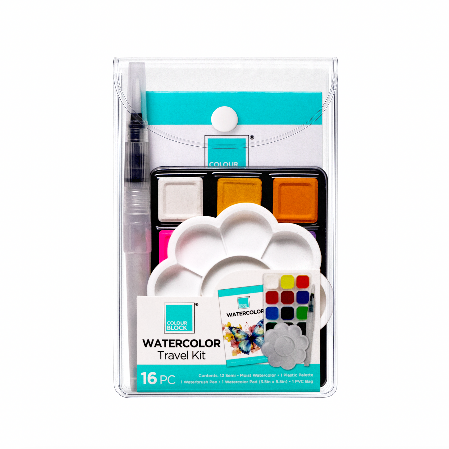 ✨新上市【COLOUR BLOCK】初學者入門組合 從色鉛筆、水彩到馬克筆，一套開啟你的創作旅程