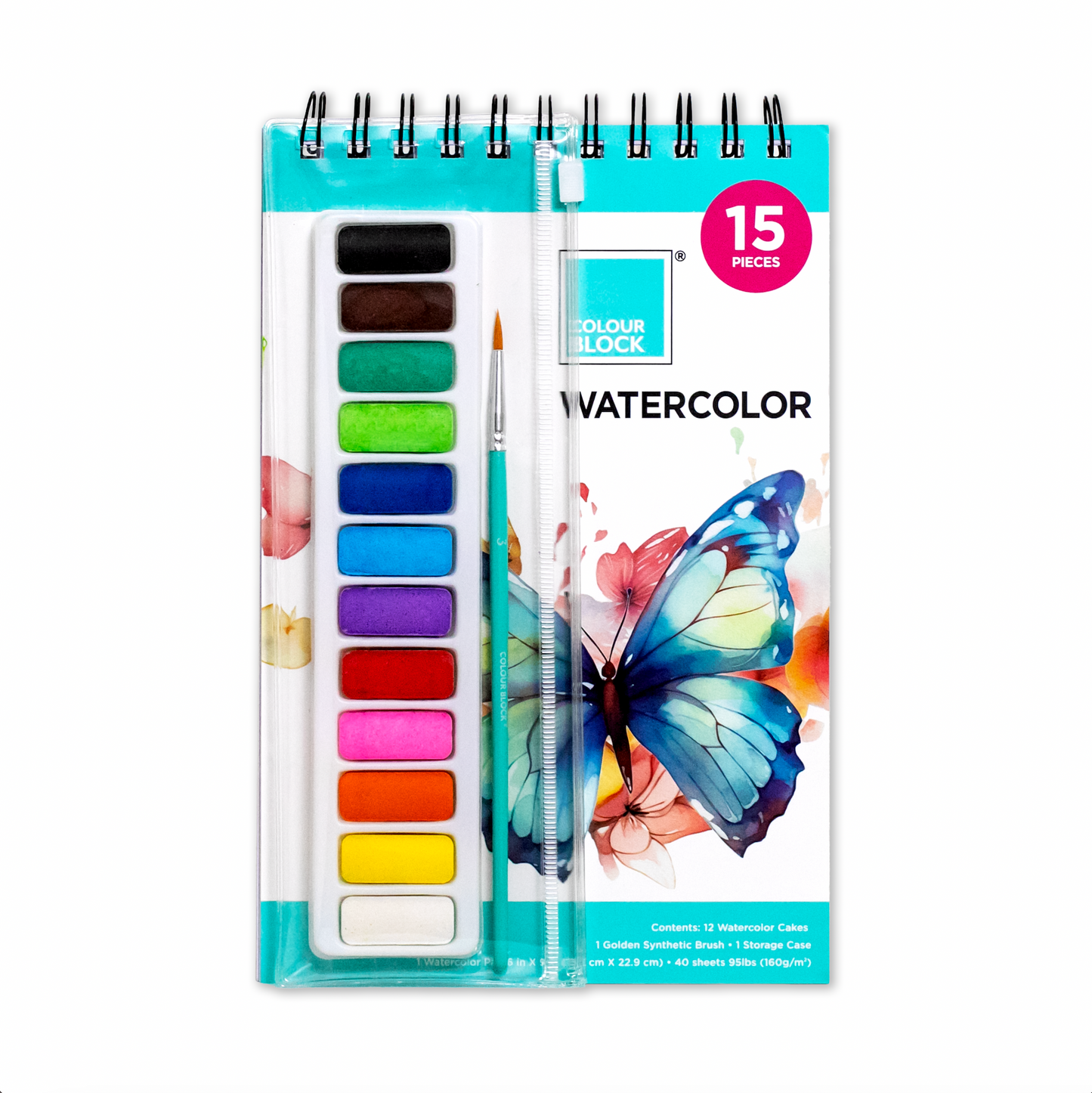 ✨新上市【COLOUR BLOCK】初學者入門組合 從色鉛筆、水彩到馬克筆，一套開啟你的創作旅程
