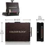 COLOUR BLOCK 77PCS畫架木盒繪畫組(全新福利品)