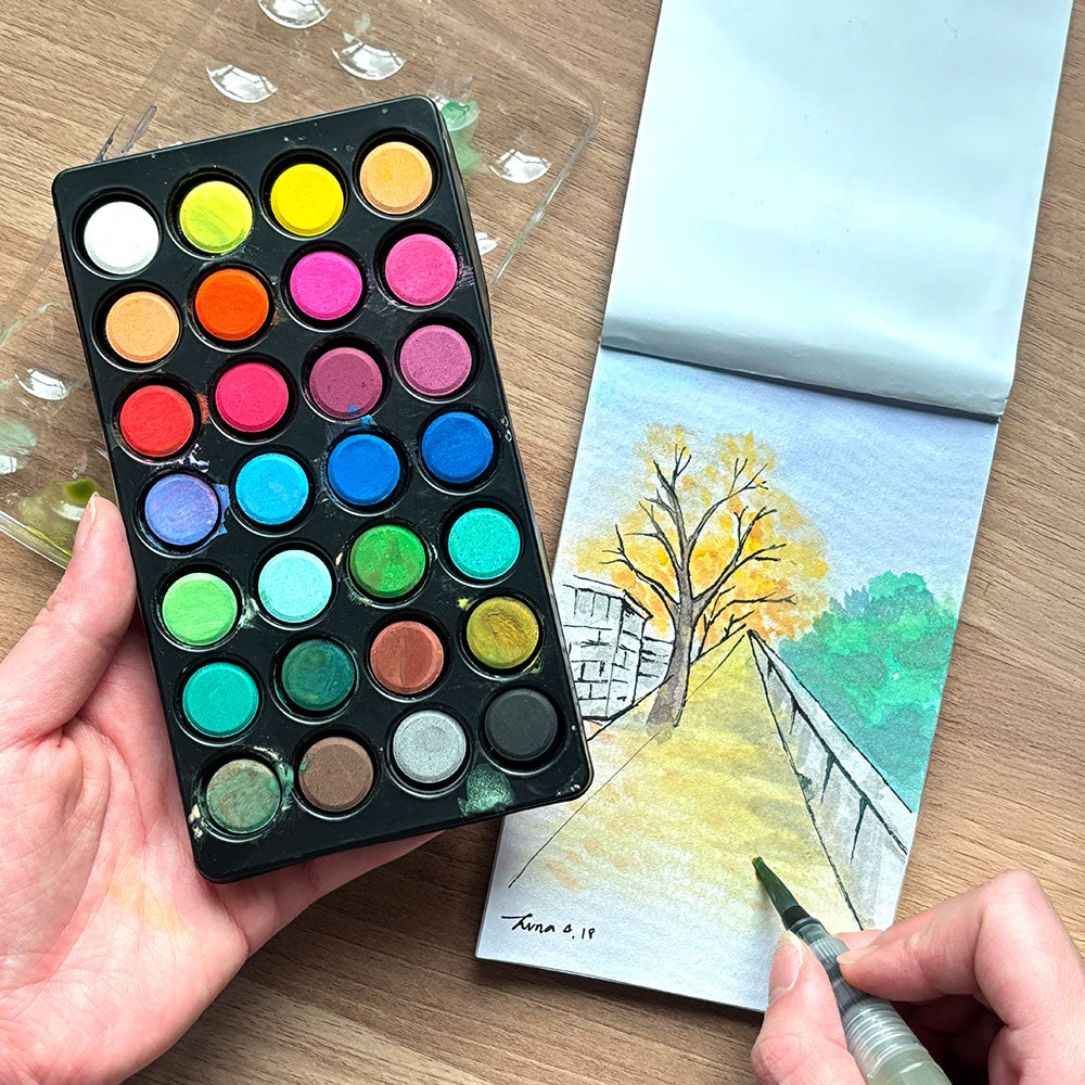 ✨新上市【COLOUR BLOCK】初學者入門組合 從色鉛筆、水彩到馬克筆，一套開啟你的創作旅程